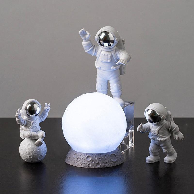 Decoração de Astronauta e Lua para Sala e Quarto - Luzza Express